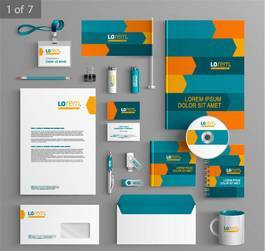 橙藍企業(yè)VI 房地產信息咨詢領域的品牌視覺力量